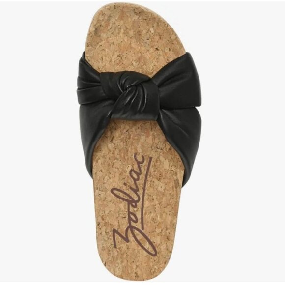 ZODIAC MAE Women's Slide Flats Sandals Black Size 10 - Picture 4 of 6